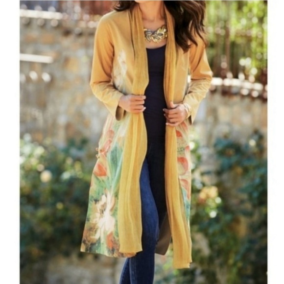 Soft Surroundings Orofino Jacket Faux Suede Size Medium NWOT Absolutely stunning - Picture 11 of 11